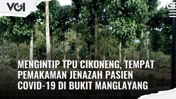 VIDEO: Mengintip TPU Cikoneng, Tempat Pemakaman Pasien COVID-19 di Bukit Manglayang, Kabupaten Bandung
