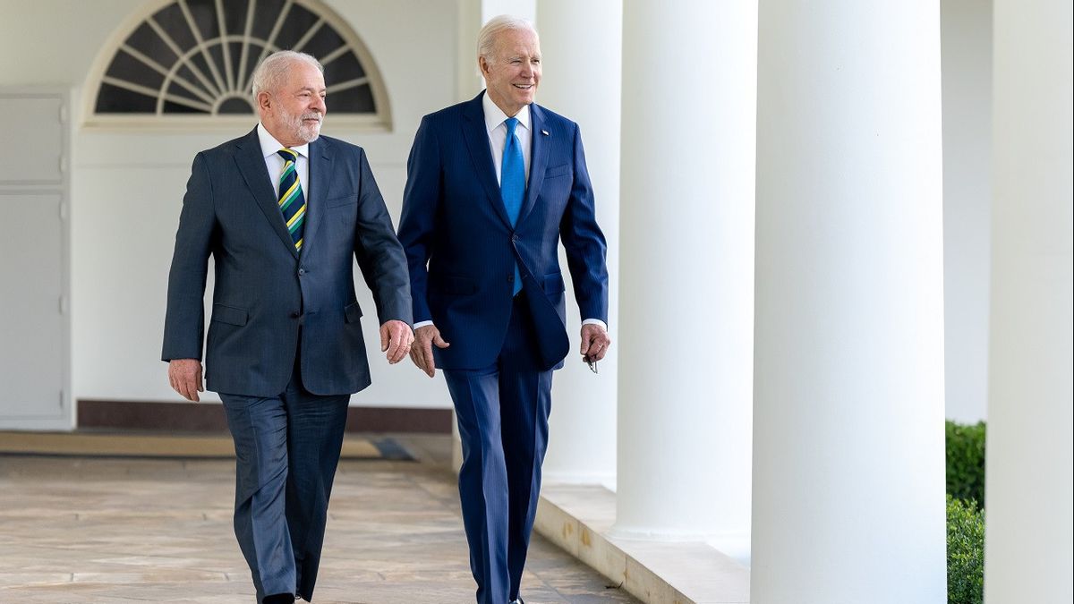 Le président brésilien Lula espère que Joe Biden remporterait l’élection présidentielle américaine de 2024