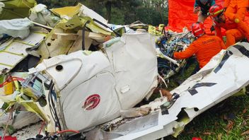 ランプン避難プロセス、PK-IFPタイプセスナ172航空機の3人の犠牲者は、クラマジャティ警察病院に直接運ばれました