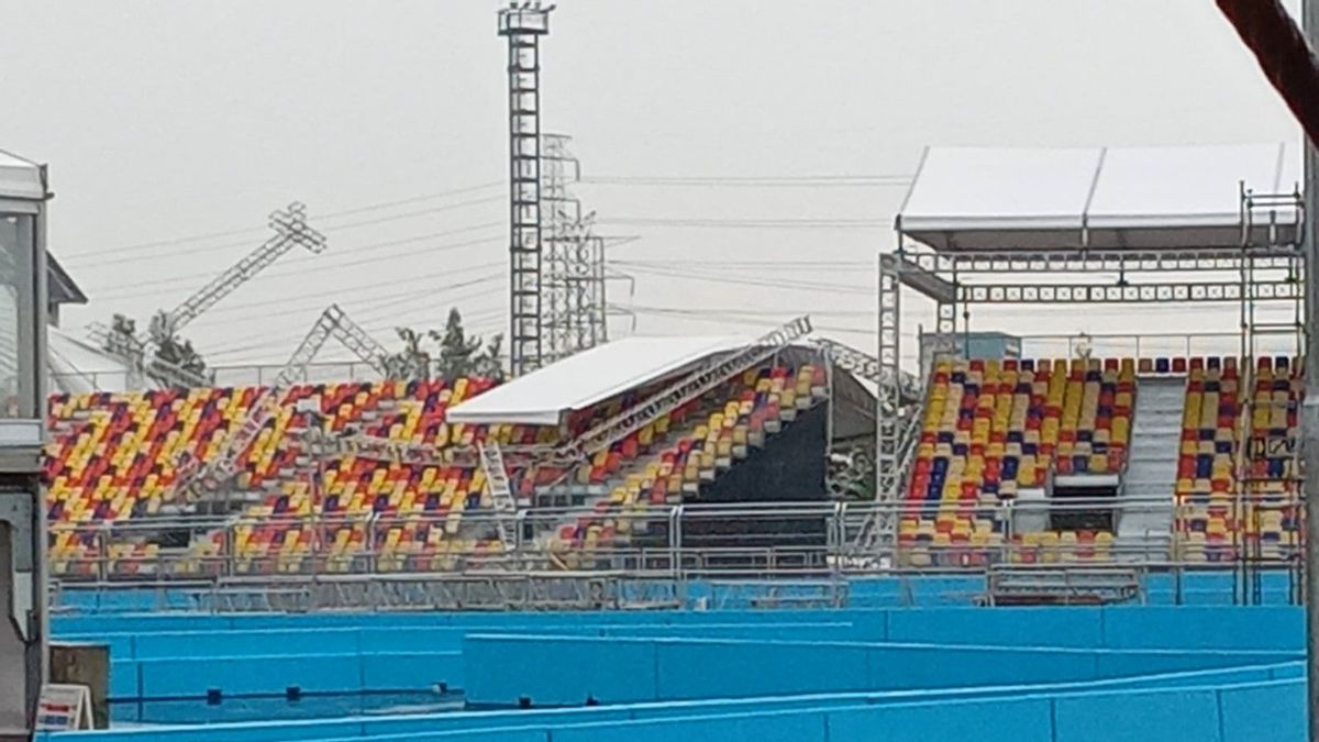 The Roof Of The Formula E Audience Tribune Collapses, PSI: The Committee Must Clean Up, Time Is Running Out