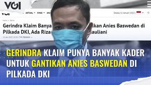 VIDEO: Gerindra Klaim Punya Banyak Kader untuk Gantikan Anies Baswedan di Pilkada DKI