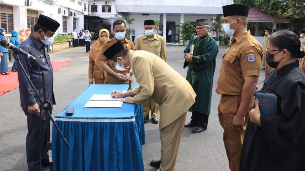 52 Pejabat Baru di Binjai Sumatera Utara Resmi Dilantik
