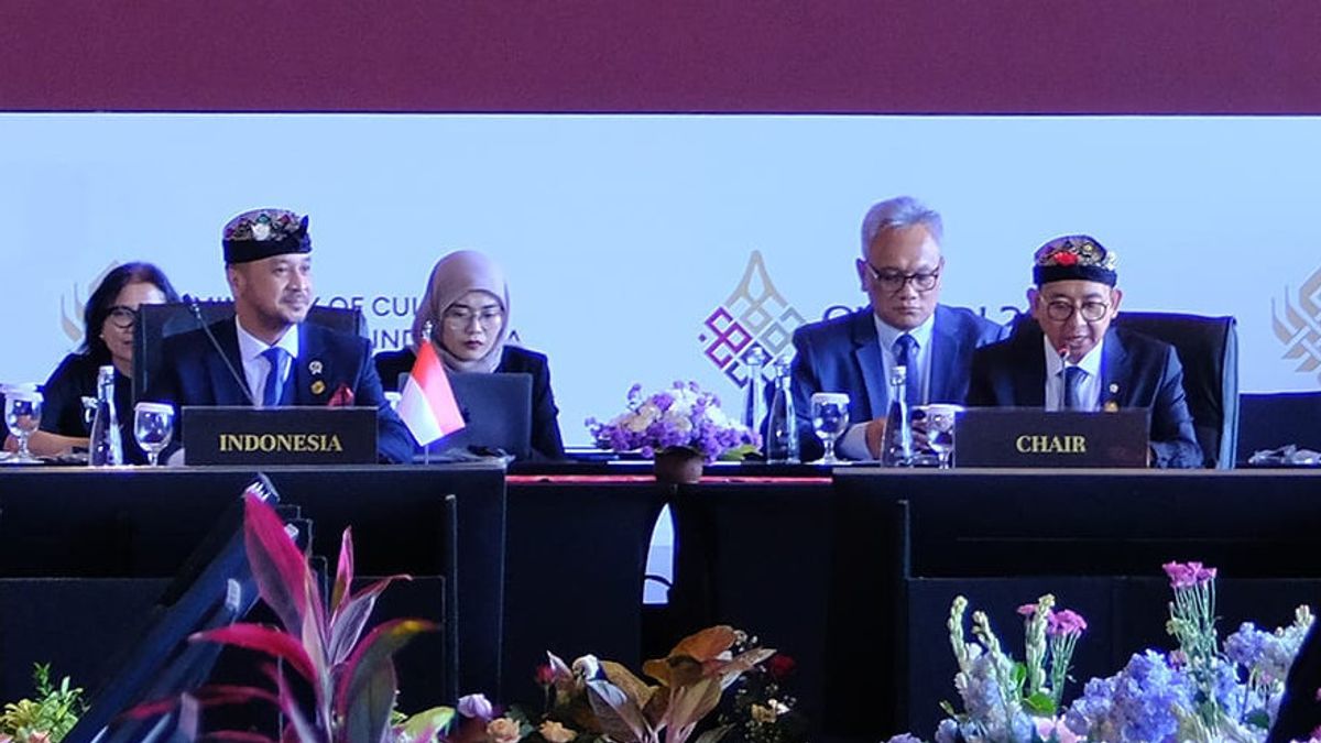 Menteri Kebudayaan Pimpin Ministerial Summit CHANDI 2025, Bahas Budaya Berkelanjutan untuk Dunia