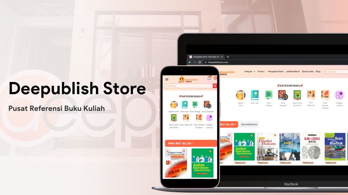 Deepublish Store, Toko Buku Online untuk Referensi Kuliah