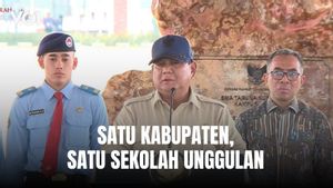 Presiden Prabowo Inginkan Satu Kabupaten, Satu Sekolah Unggulan