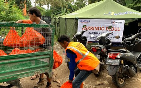 Sinergi BUMN Bantu Korban Longsor dan Banjir di Bogor