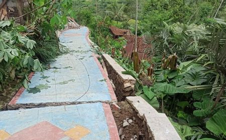 Longor-Tanah Bergerak Terjang Banjarnegara, 287 Jiwa Mengungsi