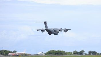 TNI AU déploie un avion de transport A400M pour tester ILS à Bali