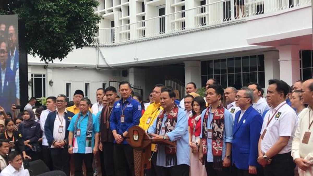 Stopping Cacak, Prabowo Says He Will Compete With Ideas, Visions, And Programs In The 2024 Presidential Election