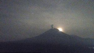 Mount Semeru Eruption Friday Night