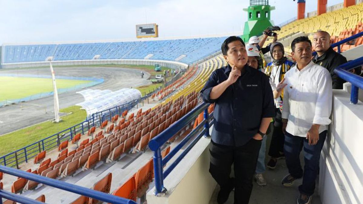 Ketum PSSI Erick Thohir Berharap Stadion Si Jalak Harupat Tidak Dicoret FIFA Jelang Piala Dunia U-20 2023