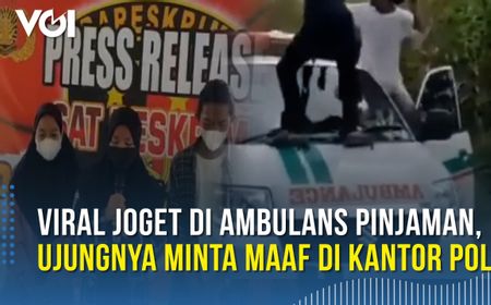 VIDEO: Mahasiswa Minta Maaf Usai Viral Gara-gara Joget Disko di Kap Ambulans