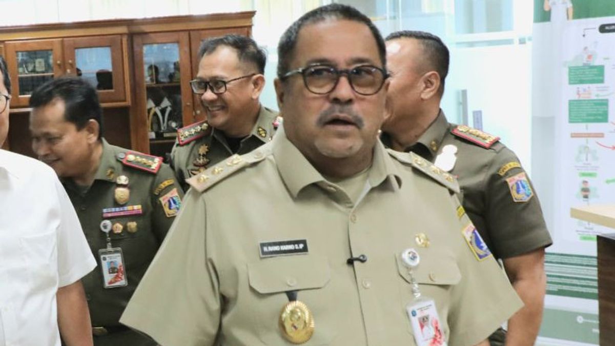 Rano Karno同意增加DKI Satpol PP人员的数量