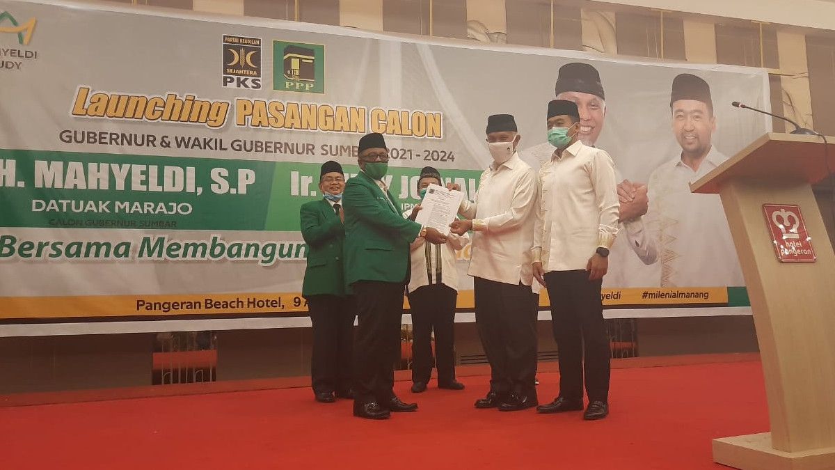 PKS-PPP Usung Wali Kota Padang Mahyeldi di Pilgub Sumbar