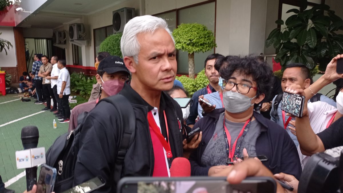 High Electability To Become Presidential Candidate In 2024, Ganjar Pranowo: Leave It Alone, If The Party's Decision Is Up To Mrs. Mega