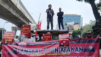 Desak Penangkapan Roy Suryo, AMMI Gelar Aksi di Mabes Polri