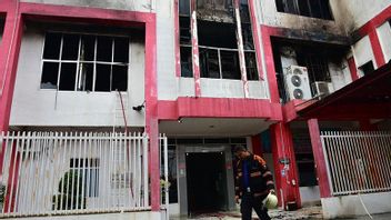 Impact De L’incendie De Sto, Telkomsel Services à Sumatra Effondrement