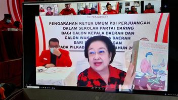 Megawati Aux Candidats à La Tête De La Région PDIP: Ne Pas Agir Lorsqu’il Est élu