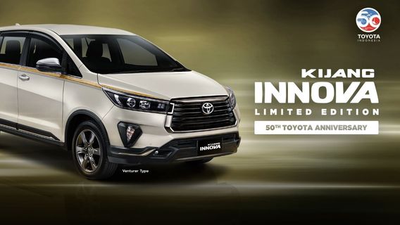 50 Years of Accompanying in Indonesia, Toyota Presents Kijang Innova Limited Edition