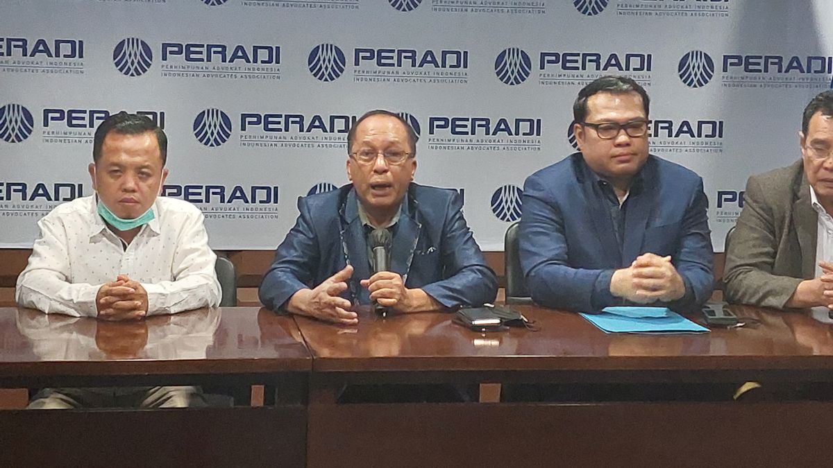 Peradi Otto Hasibuan's Articles Of Association Canceled MA, Peradi DPN Calls Problem Solved