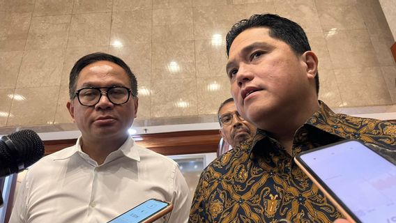 A la fin de son mandat, Erick Thohir a commencé à nettoyer le bureau.