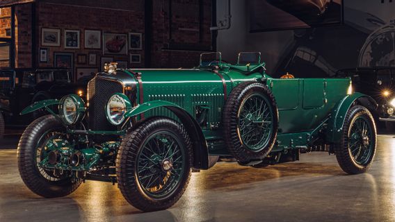 Bentley Rebuilds Legendary Model Speed Six To Celebrate Her Celebration At Le Mans