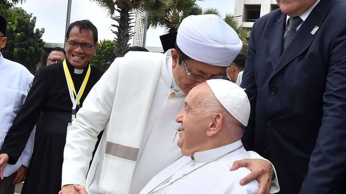 Messages From Dialogue And Meetings From Pope Francis And Grand Imam Of The Istiqlal Mosque Nasaruddin Umar