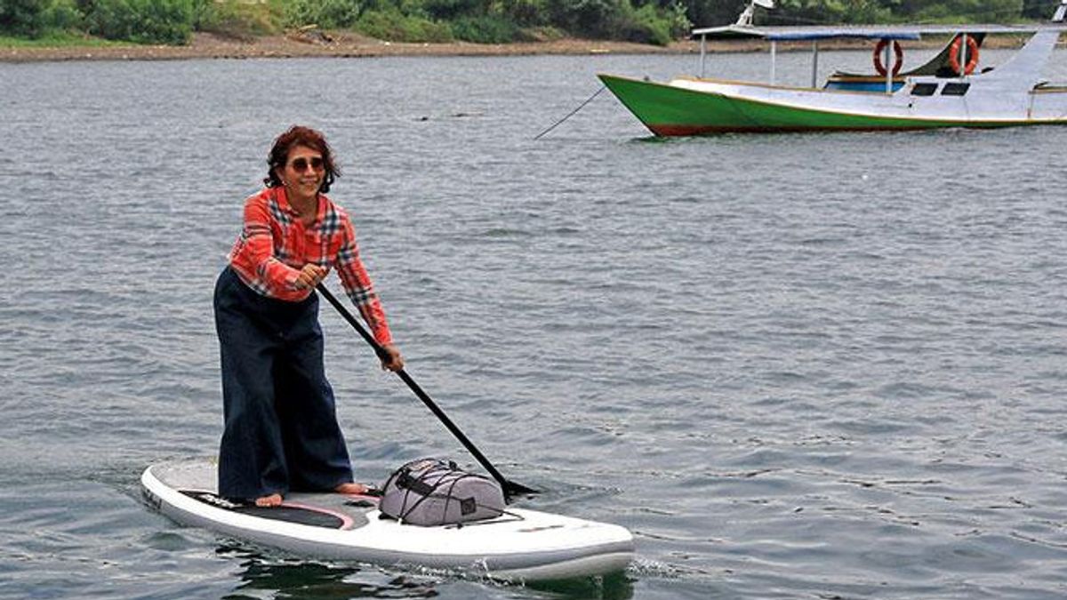 Susi Pudjiastuti Annoyed To Karang Reefs Divers In Today's Memory, July 15, 2018