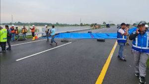 Sempat Amblas, Tol Medan–Kualanamu–Tebing Tinggi Sudah Bisa Dilalui Kendaraan