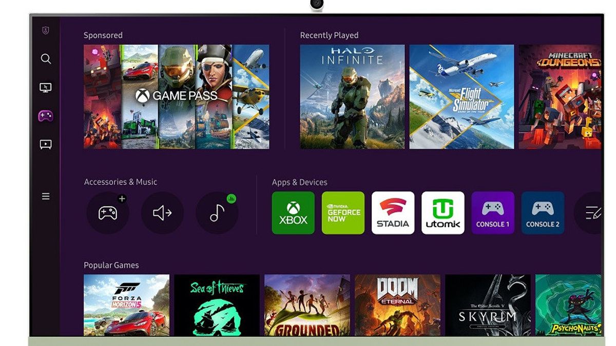 Samsung Gaming Hub Menghadirkan Xbox, Twitch, Google Stadia ke Dalam Smart TV Terbarunya