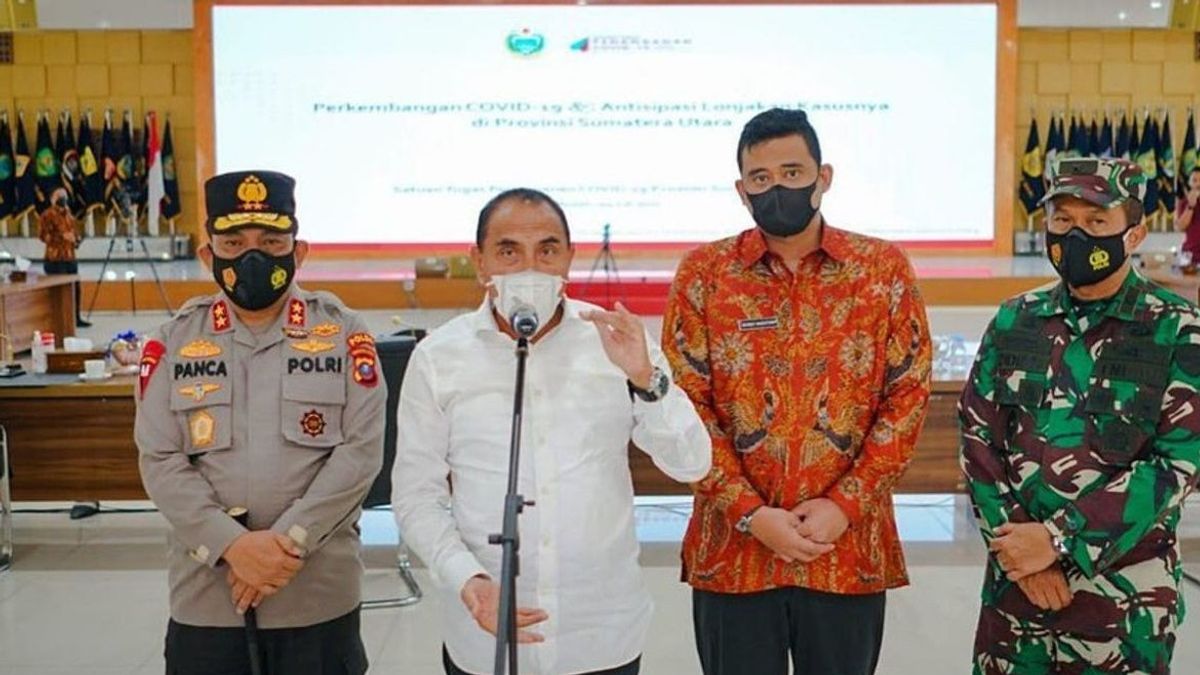 Réduction De La Ration Vaccinale De La Ville De Medan, Bobby Nasution Proteste Contre Gubsu Edy