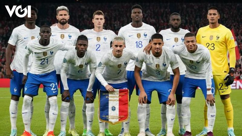 Prancis Kembali Menduduki Posisi Teratas dalam Peringkat FIFA