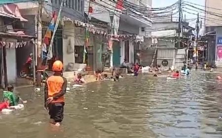 BPBD Jakarta: Satu RT di Penjaringan, Jakarta Utara Terendam Banjir Rob