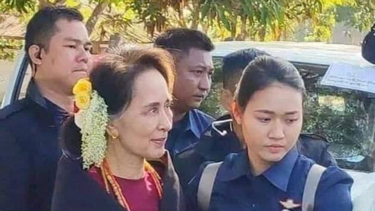 Pengadilan Jatuhkan Hukuman Penjara dan Kerja Paksa, Uni Eropa Desak Rezim Militer Myanmar Bebaskan Aung San Suu Kyi