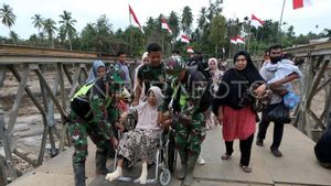 Jembatan Darurat Alternatif Lintas Nasional di Bireuen Aceh Rampung
