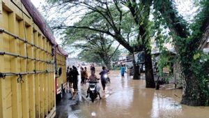 Nagan Raya Aceh的交通通道洪水
