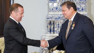 Airlangga Bertemu Dmitry Medvedev Sepakat Perkuat Hubungan Bilateral