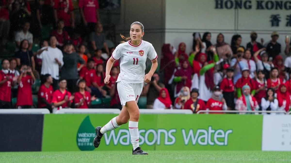 Sydney Hooper Ingin Cetak Gol Lebih Banyak usai Bantu Timnas Putri Indonesia Juara Piala AFF Wanita 2024