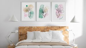 8 Trik Mendekorasi Kamar Tidur Pakai Karya Seni agar Tidak Terasa Sumpek