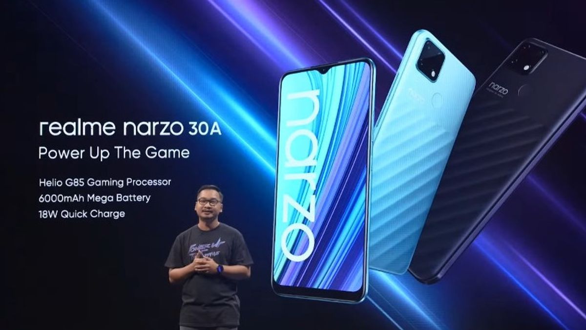 Realme Narzo 30A, Entry-Level Mobile Phones Priced At Rp1, 8 Million