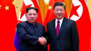 Xi Jinping Sambut Baik Terpilihnya Kim Jong-un Menjadi Sekjen Partai Buruh