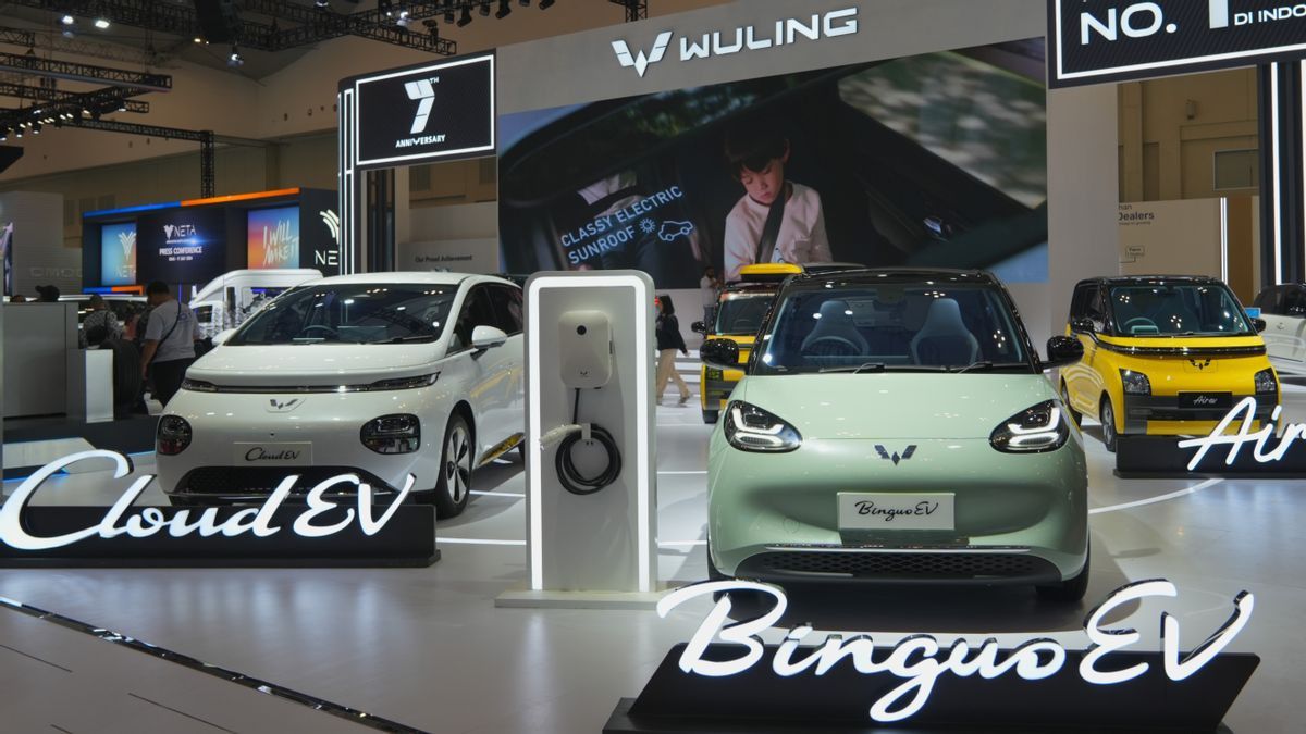 BinguoEV Jadi Model Wuling Paling Banyak Dipesan di GIIAS 2024