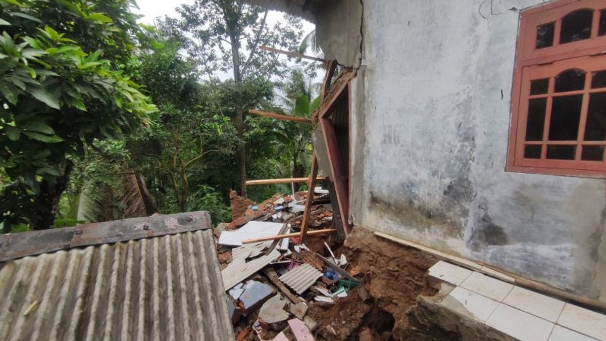 Significantly Rising, BNPB Records 5,492 Houses Damaged Due To Natural Disasters In Sukabumi