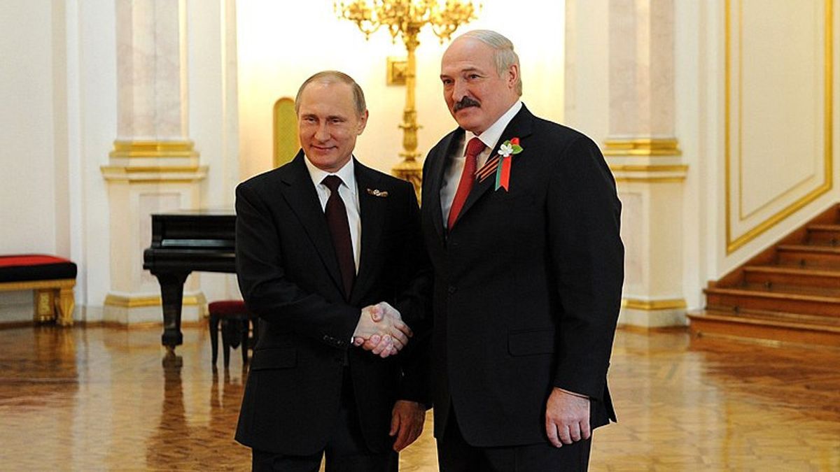 Putin's Ally, President Lukashenko Claims The West Is Planning To Attack Russia Via Belarus