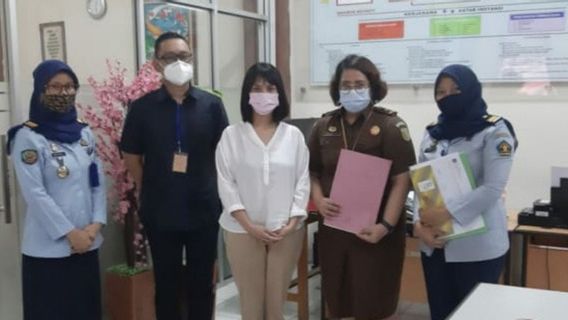 Begini Penampakan Vanessa Angel di Lapas Pondok Bambu