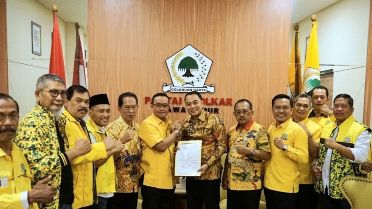 Golkar Usung Eri Cahyadi-Armuji 在 水地区选举