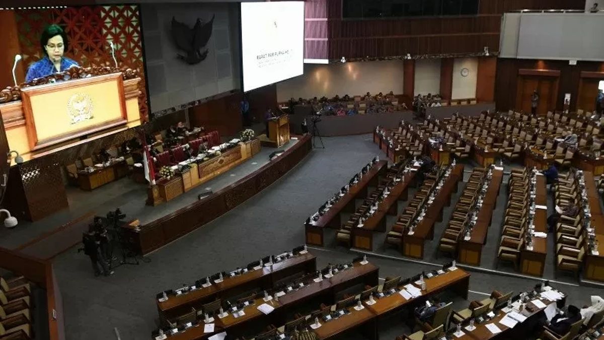 Recess Completed, DPR Holds Plenary Opening Session V 2021-2022