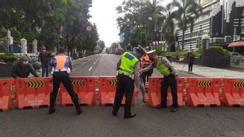 Jalan Raya Pusat Kota Bandung Mulai Ditutup, Ini Rinciannya