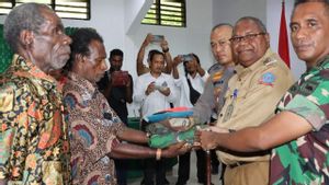 Datangi Polres Sorong Selatan, Tiga Anggota Pembebasan Papua Barat Nyatakan Setia ke NKRI