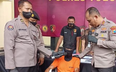 Dor... Tim Buser Lepaskan Timah Panas ke Pembunuh Wanita Muda di Tulungagung